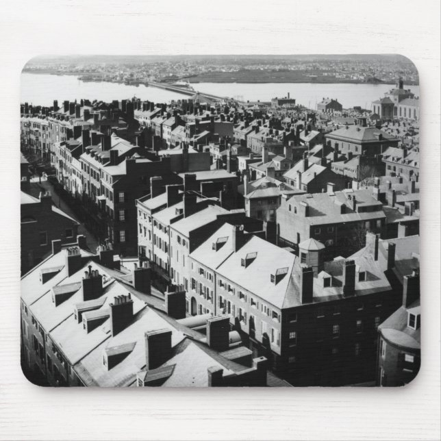 1859: Die Stadt von Boston, Massachusetts Mousepad (Vorne)
