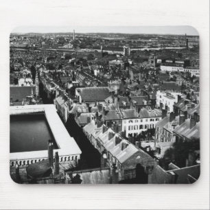 1859:  Die Stadt von Boston, Massachusetts Mousepad