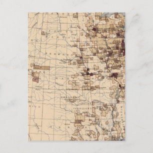 185 Value products/sq mile Postkarte
