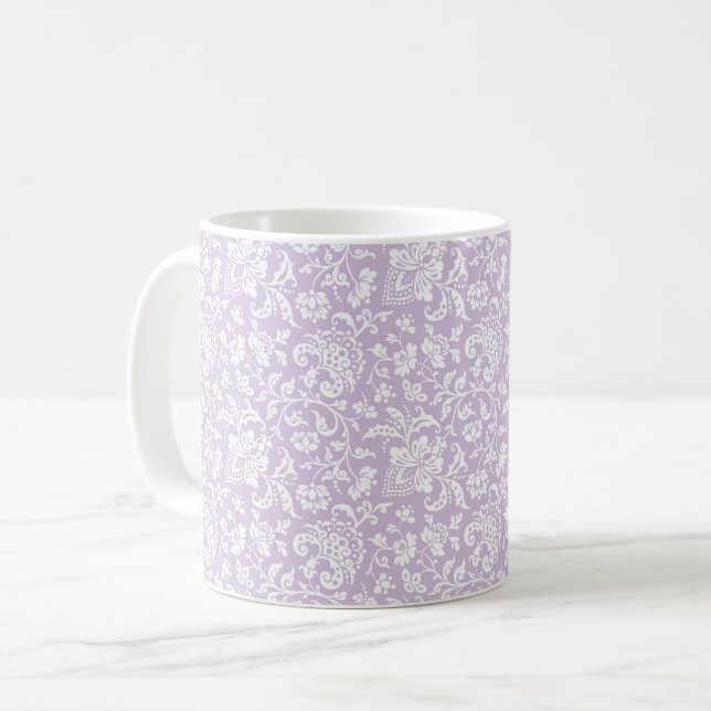 1860 Mug de café à l'orchidée pâle (Devant gauche)