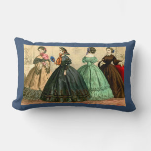 1861 Deutsche Modeplatte Lendenkissen
