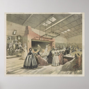 1864 Brooklyn Fair Kunst Poster