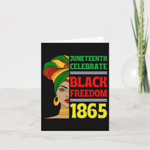 1865 Afrikanische Freiheit Karte