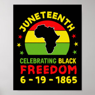 1865 - Afrikanischer Feiertag Poster