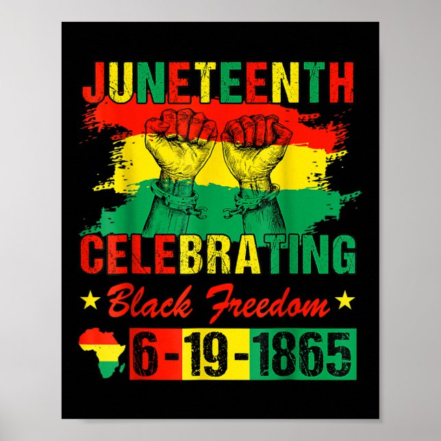 1865 - Afrikanischer Feiertag Poster (Vorne)