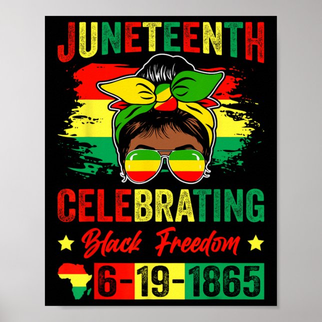 1865 - Afrikanischer Feiertag Poster (Vorne)