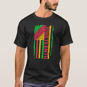 1865 Afrikanisches Amerika schwarz T-Shirt