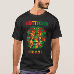 1865 Feierliche Feier Lion African American Fr. T-Shirt