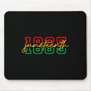 1865 feiert 1865 Afrikanische Amerikanische Freihe Mousepad