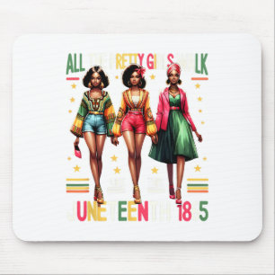 1865 feiert Black Women 1865 Freedom Cele Mousepad