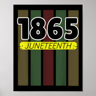 1865 Grafisches T-Shirt für eine Frau Poster
