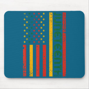 1865 Juneteenth schwarze Geschichte amerikanische Mousepad