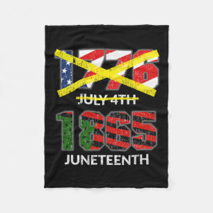 1865 - Nicht 4. Juli 1776 Unabhängigkeitstag Flag Fleecedecke