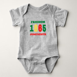 1865 Sklaverei-Befreiung, Freiheit im 19. Baby Strampler
