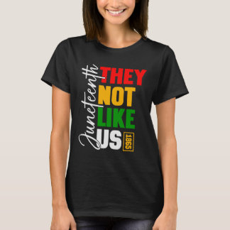 1865 T - Shirt "Sie mögen uns nicht"