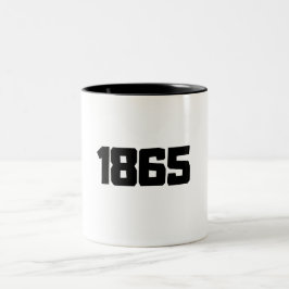 1865 ZWEIFARBIGE TASSE