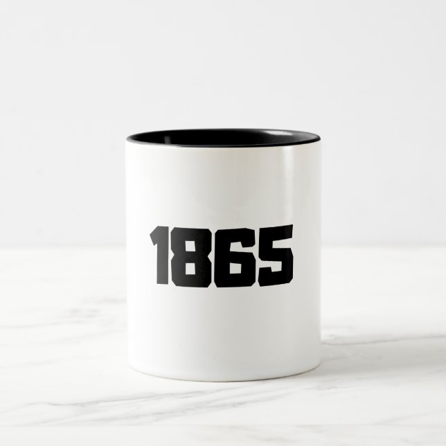 1865 ZWEIFARBIGE TASSE (Mittel)