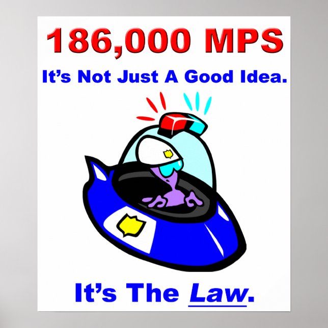186.000 MPS-Poster Poster (Vorne)