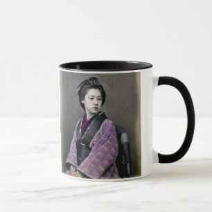1870 Schöne japanische Frau Tasse
