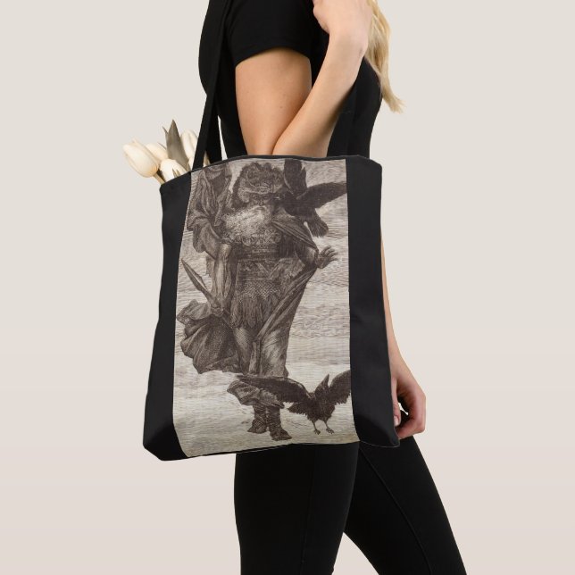 1871 Odin, Skandinavier-Gott von Klugheit Tasche (Von Nahem)