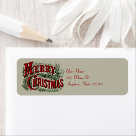 1876 Frohe Weihnachten Grün