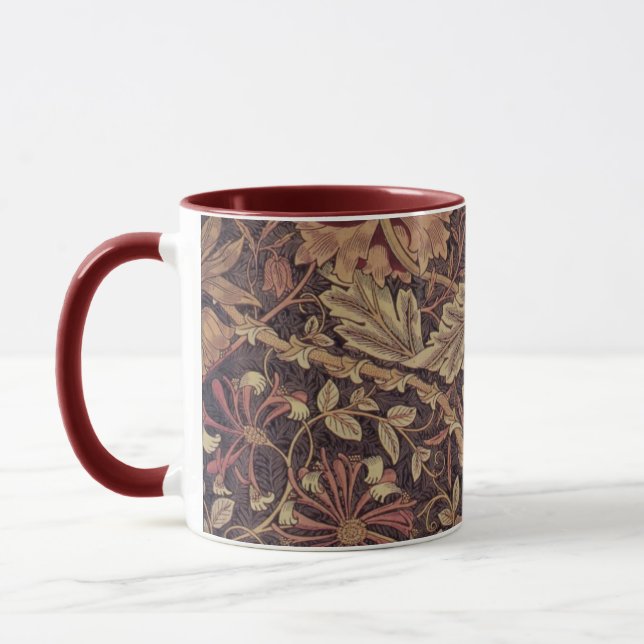 1876 Vintag William Morris Honeysuckle Tasse (Links)