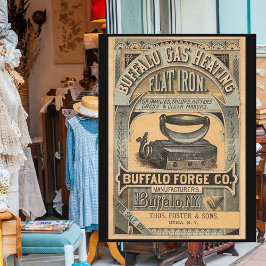 1877 Buffalo Forge Company Vintage Werbung Postkarte