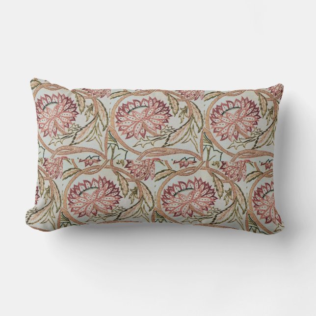 1878 Vintager William Morris Blumentopf Lendenkissen (Vorderseite)