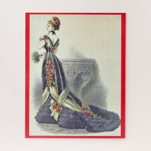 1879 Ball-Gown-Modedruck