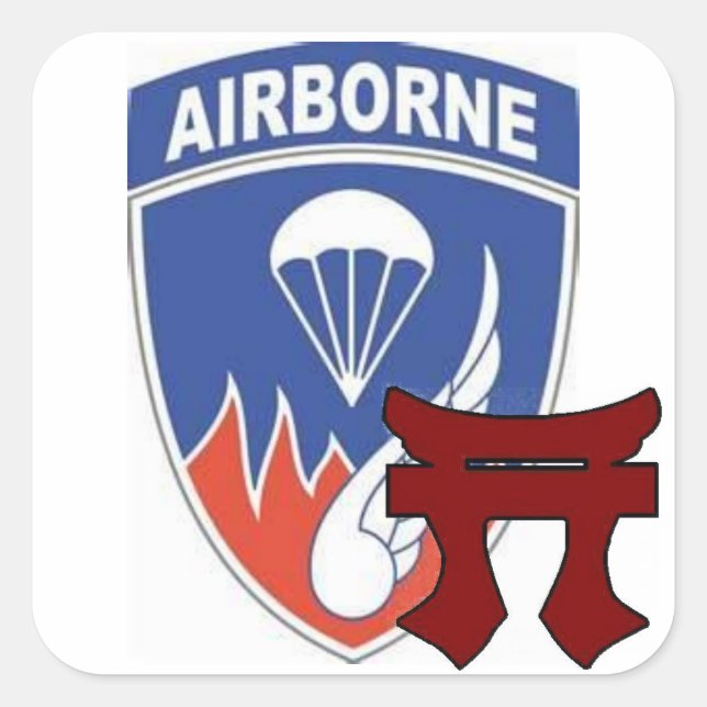 187. Aufkleber des regionalen Kampfteams (Vorderseite)