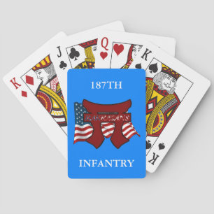 187. INFANTRY RAKKASANS SPIELKARTEN
