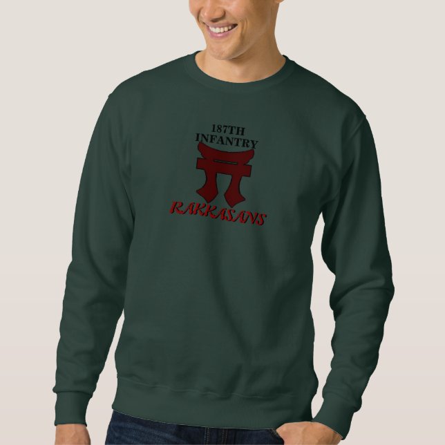 187th Sweatshirt de l'infanterie RAKKASANS TORRI (Devant)