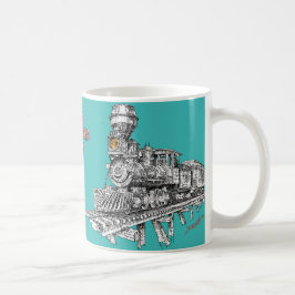 1880 Baldwin 2-8-0 Kaffeetasse