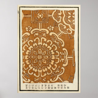 1880 Chinesische Kiefer Botanische Wandkunst Poster