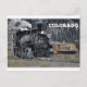 1881 Durango & Silvertown Schmalspurbahn Postkarte (Vorderseite)