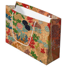 1884 Antike japanische Blumenfächer-Muster