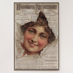 1884 Hood’s Tooth Powder-Karte