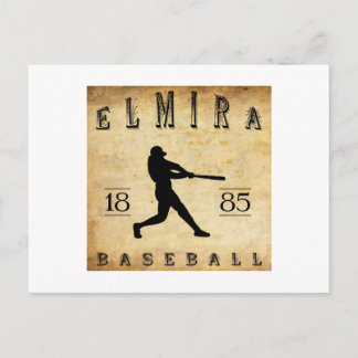 1885 Elmira New York Baseball Postkarte