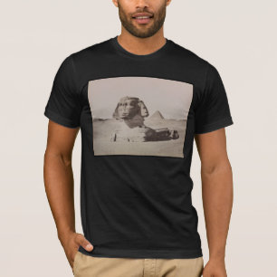 1887 Große Sphinx von Giza Nekropole in Ägypten T-Shirt