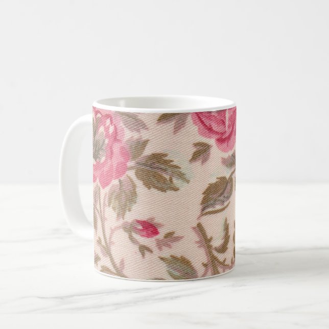 1887 Rose Kaffeetasse (Vorderseite Links)