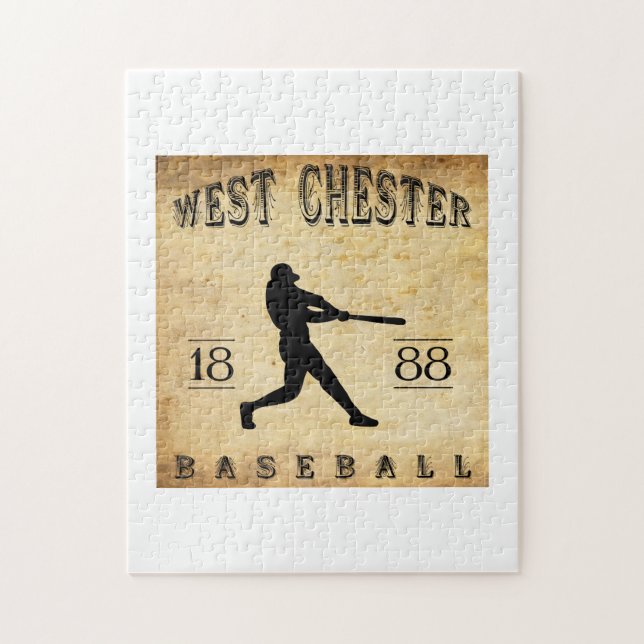 1888 Westchester Pennsylvania Baseball (Vertikal)