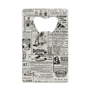1890er Jahre bezaubernde Viktorianische Zeitungsan Geldbeutel Flaschenöffner