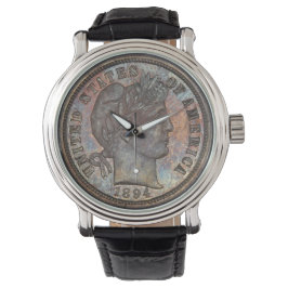 1894-S Barber Dime Armbanduhr
