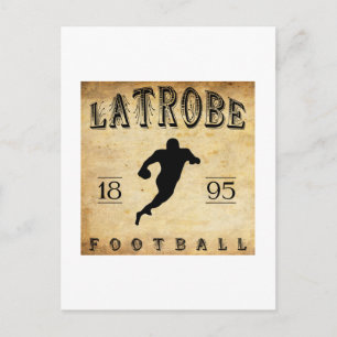 1895 Latrobe Pennsylvania Football Postkarte