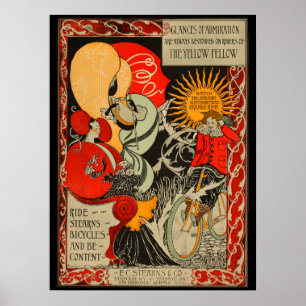 1896 affiches vintages d'art d'annonce de