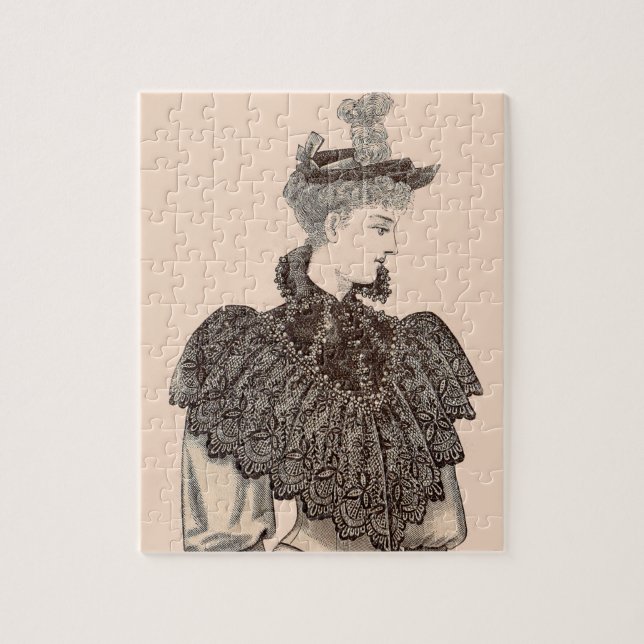 1897 Viktorianische Frau (Vertikal)