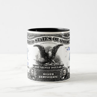 1899 1 Dollar-silbernes Zweifarbige Tasse