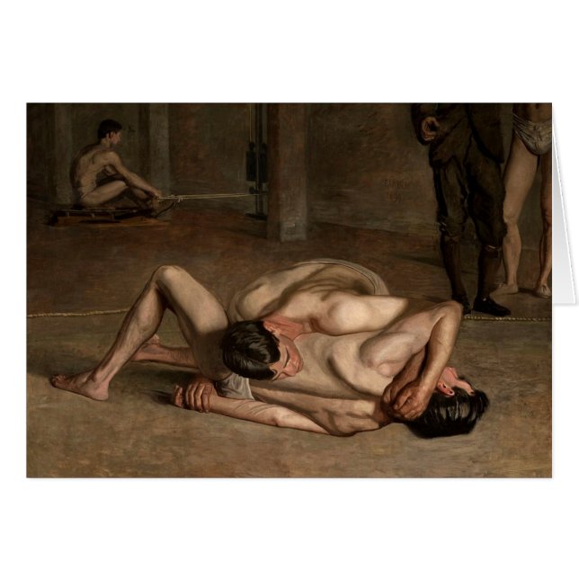 1899 lutteurs (Devant horizontal)