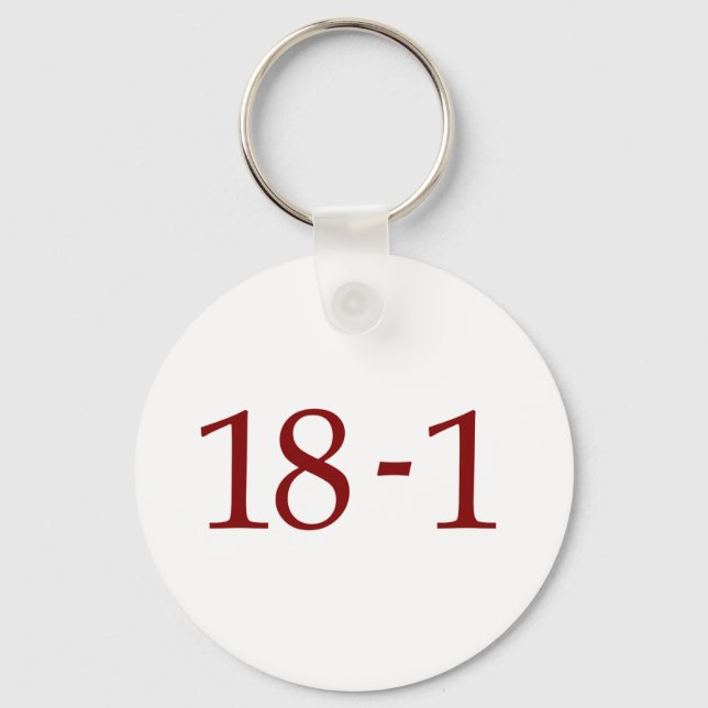 18-1 SCHLÜSSELANHÄNGER (Vorderseite)