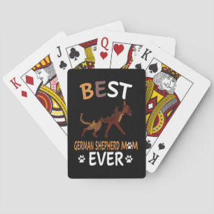 18 Beste Deutsche Schäferhunde-Mama je Spielkarten